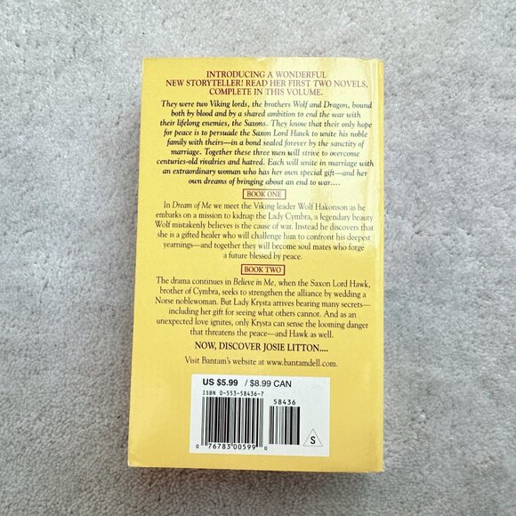 Dream of Me and Believe in Me 2 in 1 Book by Josie Litton | Paperback Book - Picture 2 of 4